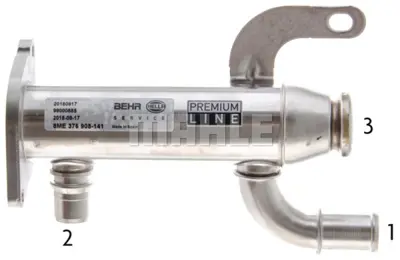 BEHR MAHLE CE 34 000P Egzoz Gazı Su Esanjoru P307 Expert Iıı P308 P607 P807 P407 C5 Iı C4 Jumpy Iıı C8 C4 Pıcasso C5 Iıı D 161835 3M5Q9F464AA 8653691