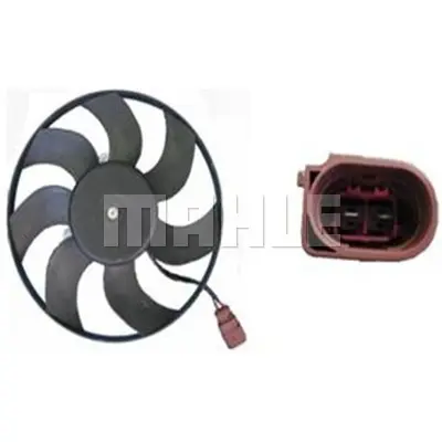 BEHR MAHLE CFF 169 000S Radiator/Condenser Fan Vw Golf V / Vw Touran 1.8 1K0959455R 1TD959455A