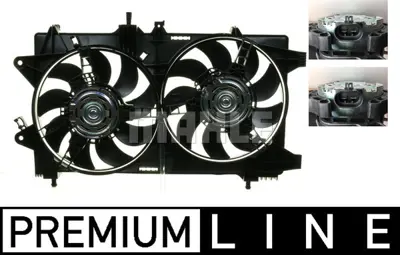 BEHR MAHLE CFF 245 000P Radyator Fanı 51753623
