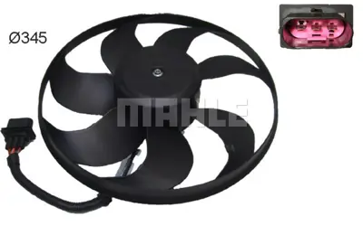 BEHR MAHLE CFF 331 000S Radiator/Condenser Fan Vw Golf / Audı Tt 1J0959455S