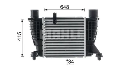 BEHR MAHLE CI 12 000P Charge Air Coolersaab 9-3 (2002>) 1.9tid 12804713