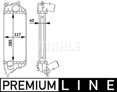 BEHR MAHLE CI 140 000P Turbo Radyatoru Premıum Lıne Mını R50 R53 7798204