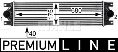 BEHR MAHLE CI 20 000P Turbo Radyatoru Master Iı Movano 2,5 2,8 Dtı 7701043695 9161147