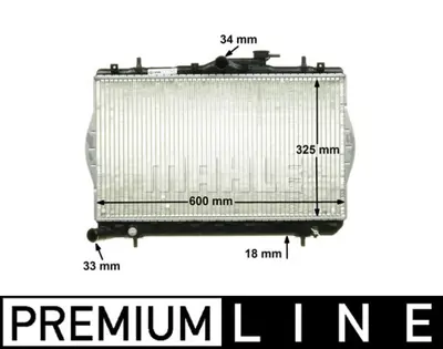 BEHR MAHLE CR 1280 000P Motor Su Radyatoru 2531022A00