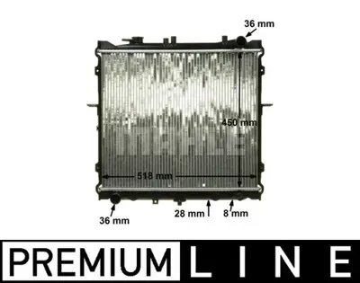 BEHR MAHLE CR 1325 000P Motor Su Radyatoru OK01215200A