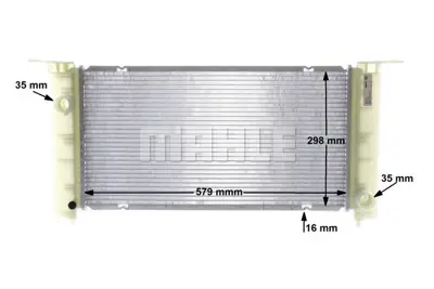 BEHR MAHLE CR 1449 000S Radiatorfıat Stılo 51735217