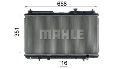 BEHR MAHLE CR 1457 000S Motor Su Radyatoru 19010P3F014