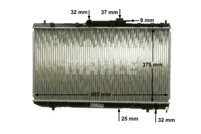 BEHR MAHLE CR 1518 000S Motor Su Radyatoru 164030B030