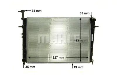 BEHR MAHLE CR 1862 000P Motor Su Radyatoru 253102E170