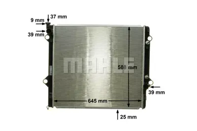 BEHR MAHLE CR 1868 000S Motor Su Radyatoru 1640030141