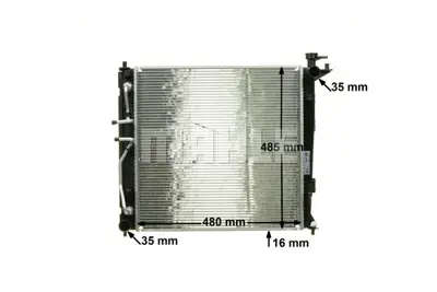 BEHR MAHLE CR 1892 000S Motor Su Radyatoru 253102Y020