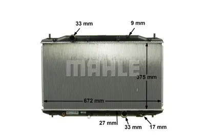 BEHR MAHLE CR 1895 000S Motor Su Radyatoru 19010RSRE01