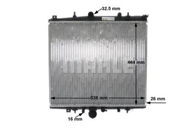 BEHR MAHLE CR 852 000S Motor Su Radyatoru 1330J6 56417284