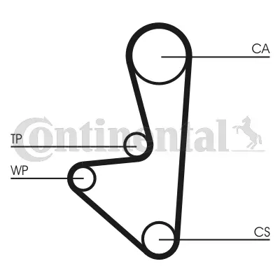 CONTITECH CT744WP1 Su Pompalı Triger Seti 120158 120197 1201E4 1201E4083128 1201E40831Q5 1201E6 1201G2 120725 1609417180 16095257