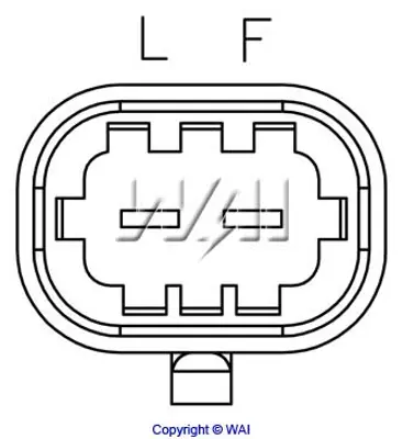 TRANSPO IM545 Konjektor 12 V  Mıtsubıshı 866X54572
