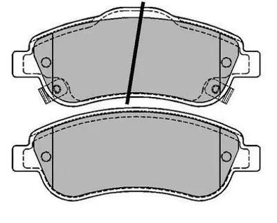 MGA 55327 Fren Balatası On (Honda : Crv Iıı 2007> - Honda : Crv Iv 2007>2012 - Honda : Crv V 2015>) 1438867 1439867 1456408 1459408 1477803 1503969 15662234 1566234 1605164 1605181