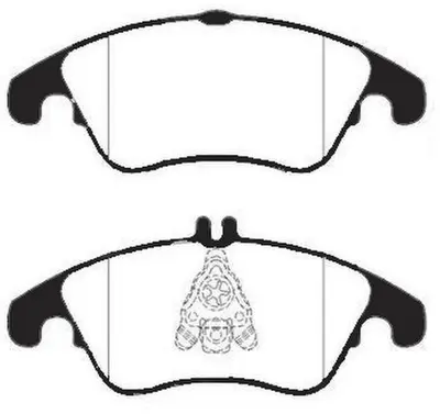 MGA 56318 Fren Balatası ( Mercedes W204-207-212-218 On Kulaklı ) 0074207520 0054201020