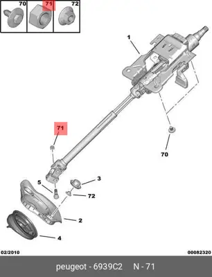 PSA 6939.C2 Somun 3637314 4423338 559889 6939C2 93179185 95518309