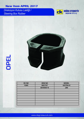 DK 1065 Dıreksıyon Kutusu Lastiği Vectra B 902767 90495815