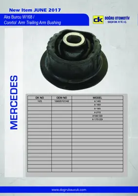 DK 125 Aks Burcu Mercedes W168 168510142