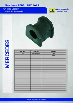 DK 187 Vıraj Demır Lastiği On V-Class 638-2 97>03 Vıto 638 97>03 Vıto W639 03> Sprınter 06>16 6383230285 9063260981 A6383230285 A9063260981 2E0407473A 2E0511413D A9063262381 9063262381 96591237 96316780