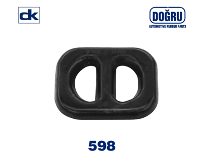 DK 0598 Egzoz Lastiği Corsa A Corsa B Astra H Kadet E Omega A 852720 852716 90108055 90180324 90234172 852721 90067053 852715 90352773 13352522