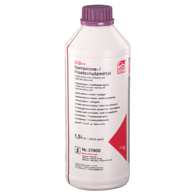 FEBI BILSTEIN 37400 Antifriz G12++ Eflatun Rengi 1 5 Lt A0009892825 37400 37400 Antifriz