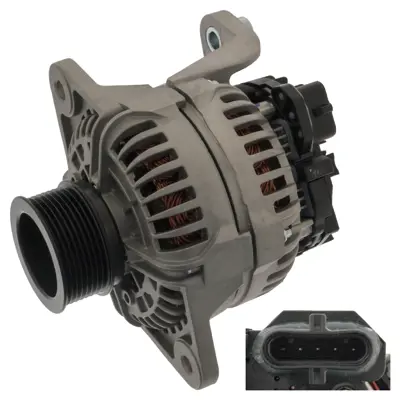 FEBI BILSTEIN 48957 Alternator - B12,B12r,Fh,Fh 12,Fh 16,Fh4,Fm 12,Fm 300,Fm 330,Fm 340,Fm 360,Fm 370,Fm 380,Fm 390,Fm 4 20849352 AT387574
