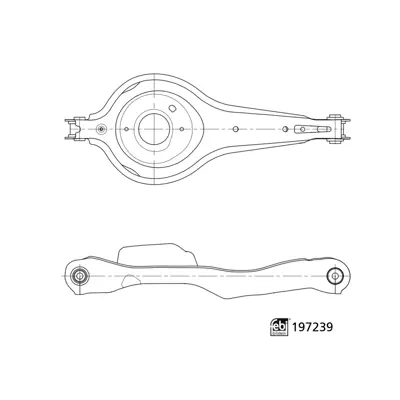 FEBI BILSTEIN 197239 Salıncak Arka 1719027 1743421 1785675 1882884 1931562 BV615K652FB BV615K652FC BV615K652FD BV615K652FE BV615K652FF