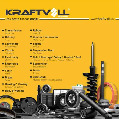 KRAFTVOLL 10011394 Amortısor Takozu Arka Ust Bmw E81 E87 E88 E82 E90 E93 E92 E91 