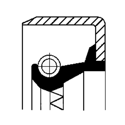 CORTECO 82011917 Yag Keçesı 155x180x24x29 Scanıa 90 96 3700756