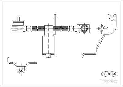 CORTECO 83430322 Motor Takım Conta Nıssan 10101VB125