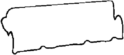 CORTECO 83440392 Kulbutor Kapak Contası RF2A10235