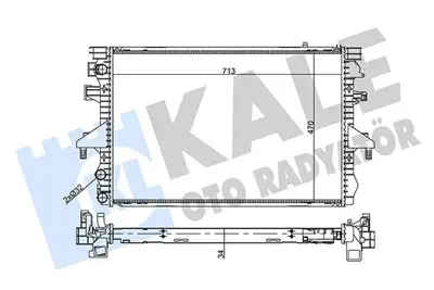 KALE 356940 Motor Radyatoru (Mekanık) Transporter T5 1,9tdı Klimalı Manuel 04> 7H0121253M 7H0121253K 7H0121253H 7H0121253F 1103160 8MK376719181 7E0949117B 7H0949117A 2K0949117B 2K0949117A