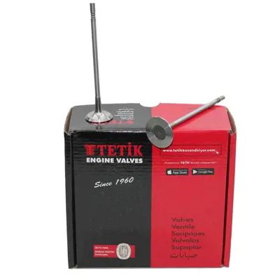 TETIK FOR-177 Supap Takımı GM YC1Q6507A2B, GM 1096250, GM YC1Q6505A2B, GM 1096247, GM 1096248, GM 1254282, GM 1096249, GM 1254284, GM 1305907, GM YC1Q6507A1B