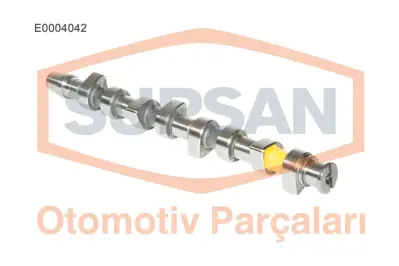 SUPSAN E0004042 Eksantrik Mılı Transporter T4 Passat Caddy 1,9 Abl 1y Aaz 28109101D, 28109101G, 28109101K, 34109309, 34109309AC, 34109309AD, 34109309N, 74109309, SE021012101A, 28109101GS1