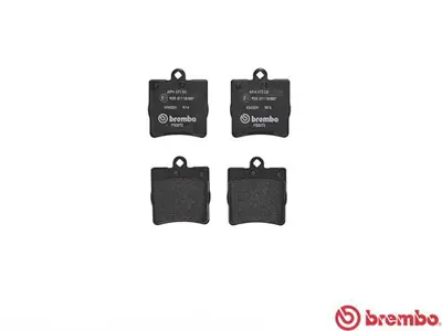 FTE 9005017 Fren Balatası Arka W202 95>00 S202 96>00 W203 00>07 Cl203 08>11 W210 95>00 R170 96>00 R171 04>11 A0054201920