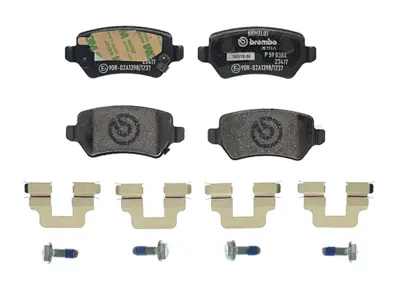 FTE 9005002 Arka Fren Balatası Astra G 1,2ı - 1,6ı - 1,8ı 16v 1,7dtı - Astra H 1,6 - 1,7cdtı 04> 58302A2A30 93179164