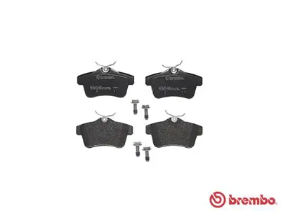 FTE 9005037 Arka Fren Balatası P308 Rcz C4 Iı Ds4 Ds5 P308 P3008 P508 1.6gtı - 1.6hdı - 2.0hdı 07 - 10>olcu: (10 1636411280 425446 4254A8