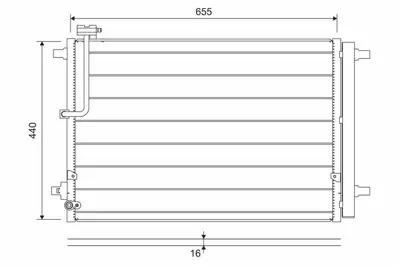 VALEO 822657 Kondenser Audı A8                 9531068P10