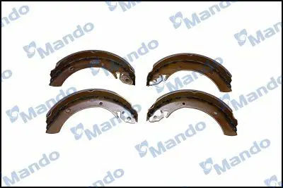 MANDO RMLH06 Arka Fren Balatası Pabuc H100 Mınıbus 6614203019 89053200 A6614203019 H100 MLH06 NA272