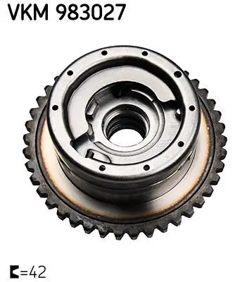 SKF VKM 983027 Eksantırık Dıslısı Egzoz (M264, M270, M274) W176 12>18 W246 11>18 W205 14> C117 12>18 W212 13>16 W21 