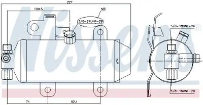 NISSENS 95604 Klima Kurutucu Tupu Renault Premıum Kerax 21066852