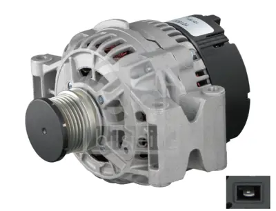 FEBI BILSTEIN 101522 Alternator (14v 90a) W202 97>00 Vıto 638 99>03 Sprınter 00>06 A0131543602