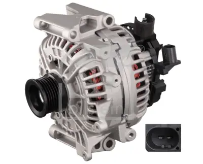 FEBI BILSTEIN 101558 Alternator (14v 200a) E-Class W211 02>08 S211 03>09 A012154590280