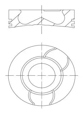 BEHR MAHLE 021PI00124010 Motor Pıston Segman Megane Iı Scenıc Clıo Iıı Modus Laguna Iıı Kangoo Fleunce 1,5dcı 05> K9k (76,00) 