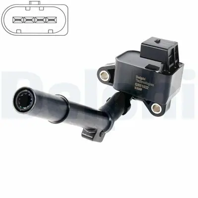 DELPHI GN11032-12B1 Ateşleme Bobini (M270, M274) W176 12>18 W246 11>18 W205 14> C117 13>19 W213 16> C253 16>19 A2709060500