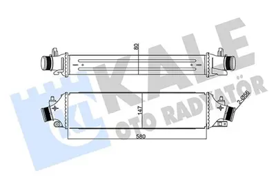 KALE 352415 Turbo Radyatoru 