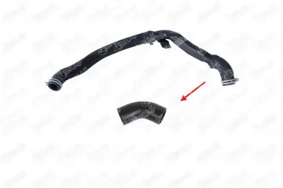 IBRAS 19543 Radyator Alt Hortumu Plastık Boru Harıc Ok Ile Gosterılen Kucuk Hortum Ford Transıt V 362 Custom 2.0 2127000 , 2327651 , 1935532 , GK218D033BA , GK218D033BC , 2126997 , GK218D033BG , GK218D033BB , GK218D033BD , 2547894 , 5Oem