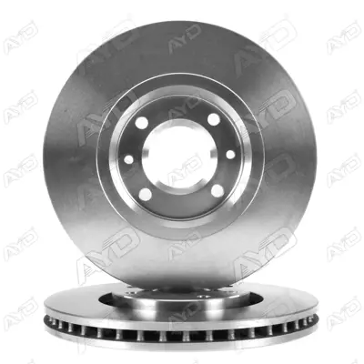 AYD 50157 Fren Dıskı On 283mm P207 P307 P308 P408 Partner Tepee Berlıngo C3 I-Iı C4 C5 I-Iı Ds3 Xsara Pıcasso 1223635, 1606401480, 1609253080, 1610489680, 1610740780, 1611140680, 1611140780, 1611140980, 1611293980, 1611456480